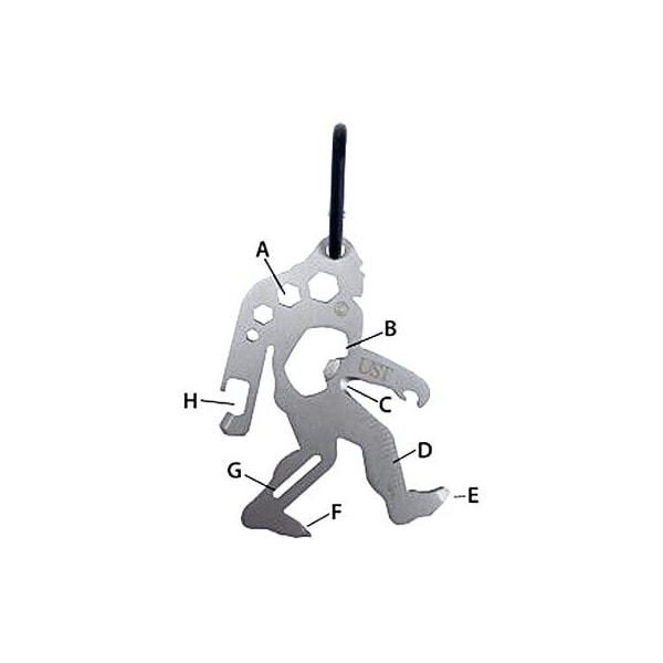 American Outdoor Brands Products SLV Sasquatch Mul Tool 1156810 Zoro